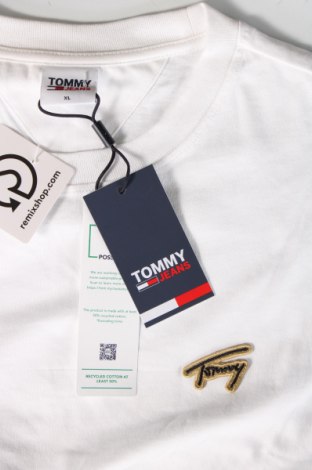 Herren T-Shirt Tommy Jeans, Größe XL, Farbe Weiß, Preis € 57,29