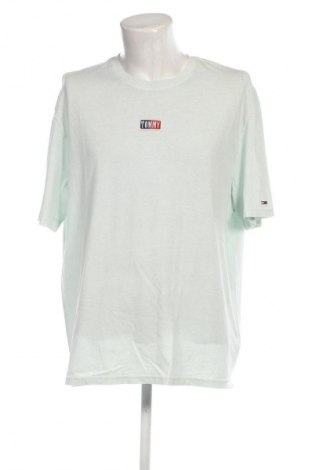 Ανδρικό t-shirt Tommy Jeans, Μέγεθος L, Χρώμα Πράσινο, Τιμή 28,49 €