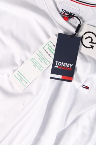 Férfi póló Tommy Jeans, Méret S, Szín Fehér, Ár 7 949 Ft