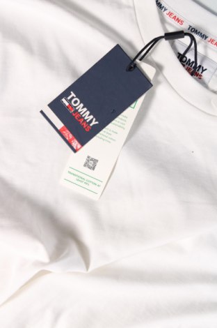 Męski T-shirt Tommy Jeans, Rozmiar XS, Kolor Biały, Cena 126,99 zł