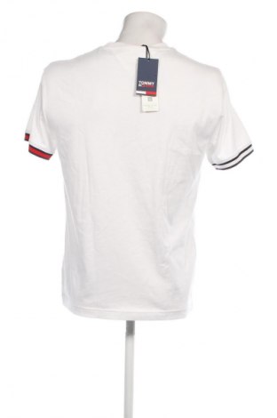 Męski T-shirt Tommy Jeans, Rozmiar XS, Kolor Biały, Cena 126,99 zł