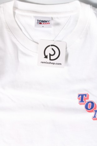 Ανδρικό t-shirt Tommy Jeans, Μέγεθος S, Χρώμα Λευκό, Τιμή 15,99 €