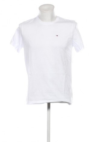 Herren T-Shirt Tommy Jeans, Größe M, Farbe Weiß, Preis € 36,29