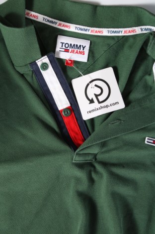 Pánske tričko  Tommy Jeans, Veľkosť M, Farba Zelená, Cena  53,95 €