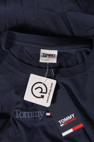 Tricou de bărbați Tommy Jeans, Mărime L, Culoare Albastru, Preț 125,99 Lei