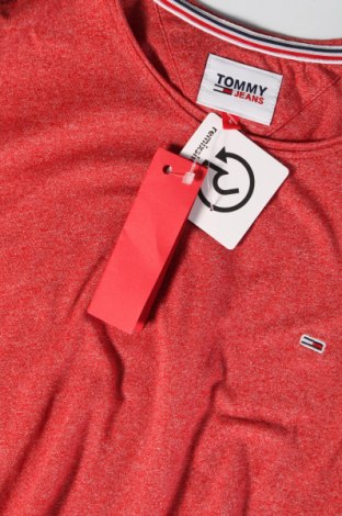 Pánske tričko  Tommy Jeans, Veľkosť S, Farba Červená, Cena  28,45 €