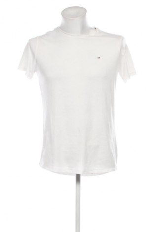 Ανδρικό t-shirt Tommy Jeans, Μέγεθος M, Χρώμα Λευκό, Τιμή 14,79 €