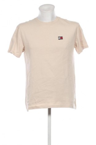 Herren T-Shirt Tommy Jeans, Größe S, Farbe Beige, Preis € 24,99