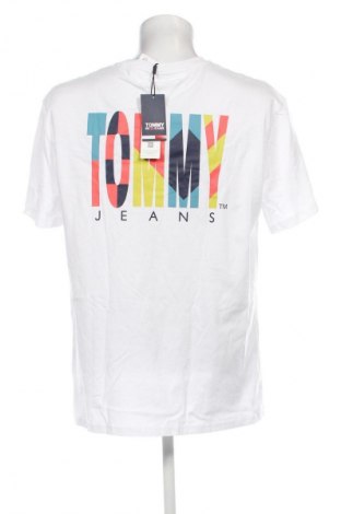 Pánske tričko  Tommy Jeans, Veľkosť XXL, Farba Biela, Cena  24,95 €