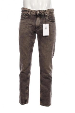 Мъжки дънки Calvin Klein Jeans, Размер L, Цвят Бежов, Цена 121,55 лв.