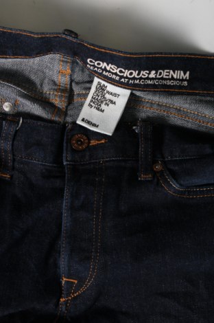 Pánske džínsy  H&M Conscious Collection, Veľkosť M, Farba Modrá, Cena  7,45 €