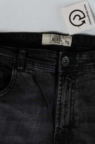 Herren Jeans Rebel, Größe L, Farbe Schwarz, Preis € 8,99