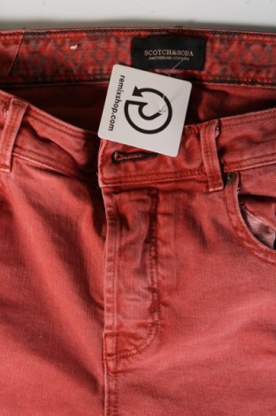 Męskie jeansy Scotch & Soda, Rozmiar M, Kolor Czerwony, Cena 107,52 zł