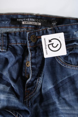 Ανδρικό τζίν Southern Denim, Μέγεθος L, Χρώμα Μπλέ, Τιμή 7,99 €