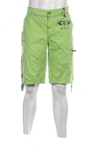 Мъжки къс панталон Geographical Norway, Размер XL, Цвят Зелен, Цена 75,00 лв.
