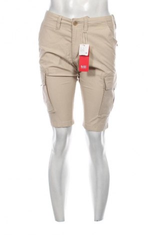 Мъжки къс панталон S.Oliver, Размер S, Цвят Бежов, Цена 18,60 лв.