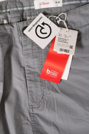 Pantaloni scurți de bărbați S.Oliver, Mărime XL, Culoare Gri, Preț 89,99 Lei