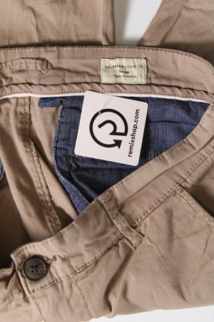 Pantaloni scurți de bărbați Selected Homme, Mărime M, Culoare Bej, Preț 68,88 Lei