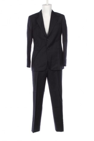 Мъжки костюм Armani Collezioni, Размер M, Цвят Син, Цена 606,58 лв.