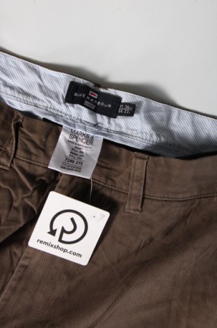 Pantaloni de bărbați Marks & Spencer, Mărime L, Culoare Gri, Preț 27,99 Lei