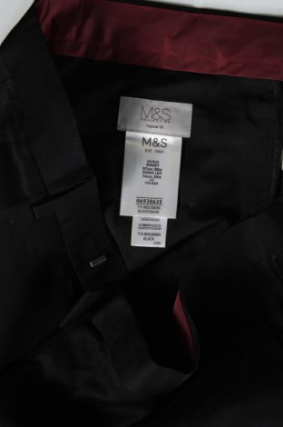 Ανδρικό παντελόνι Marks & Spencer, Μέγεθος XL, Χρώμα Μαύρο, Τιμή 5,99 €