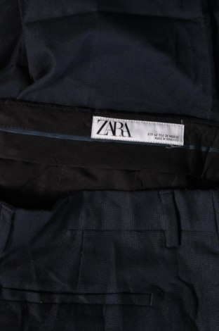 Pantaloni de bărbați Zara, Mărime M, Culoare Albastru, Preț 30,99 Lei