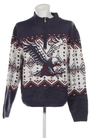 Мъжки пуловер Atlas For Men, Размер 5XL, Цвят Син, Цена 23,20 лв.
