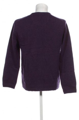 Herrenpullover Brook Taverner, Größe M, Farbe Lila, Preis € 7,49