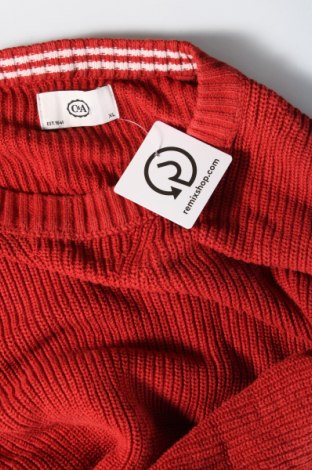 Herrenpullover C&A, Größe XL, Farbe Rot, Preis € 7,49