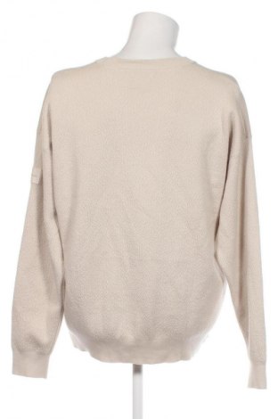 Herrenpullover Calvin Klein, Größe XXL, Farbe Beige, Preis 40,99 €