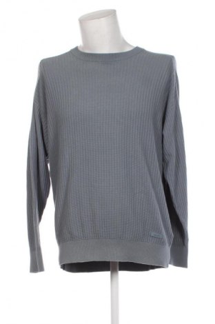 Herrenpullover Calvin Klein, Größe M, Farbe Grau, Preis 68,99 €