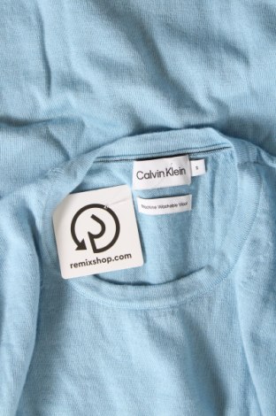 Herrenpullover Calvin Klein, Größe S, Farbe Blau, Preis 68,99 €