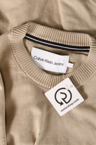 Herrenpullover Calvin Klein, Größe L, Farbe Beige, Preis € 62,99