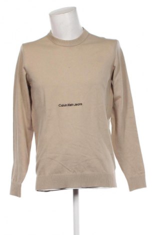 Herrenpullover Calvin Klein, Größe L, Farbe Beige, Preis € 57,49