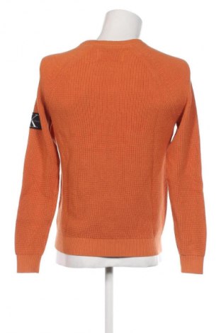 Herrenpullover Calvin Klein Jeans, Größe M, Farbe Orange, Preis 56,99 €