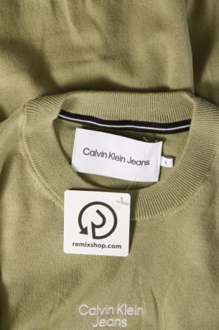 Pánsky sveter  Calvin Klein Jeans, Veľkosť S, Farba Zelená, Cena  46,95 €