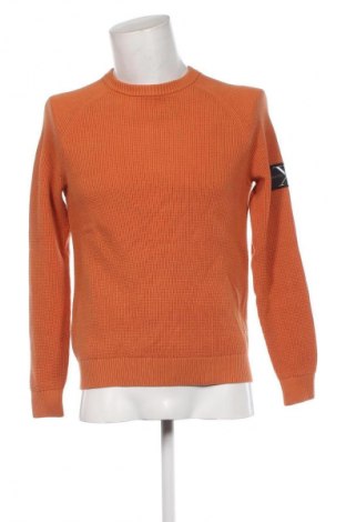 Herrenpullover Calvin Klein Jeans, Größe S, Farbe Orange, Preis € 38,49