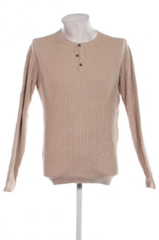 Herrenpullover Capsize, Größe L, Farbe Beige, Preis 7,99 €