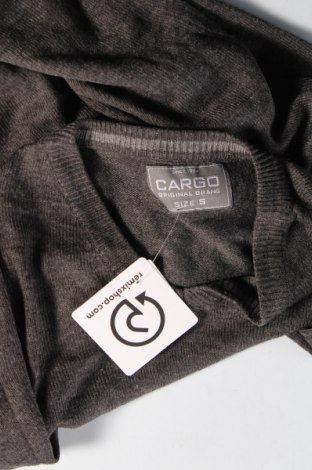 Herrenpullover Cargo, Größe S, Farbe Grau, Preis 7,49 €