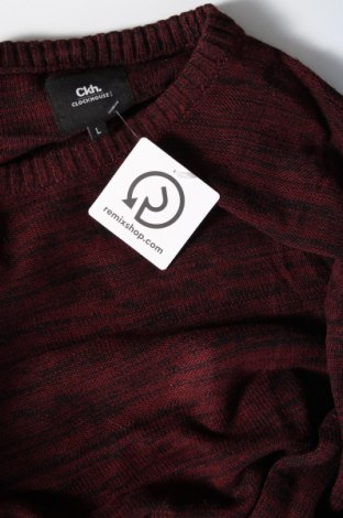 Herrenpullover Clockhouse, Größe L, Farbe Rot, Preis € 7,49