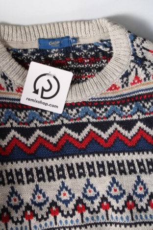 Męski sweter Cotton Traders, Rozmiar M, Kolor Szary, Cena 38,99 zł