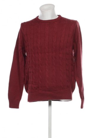 Herrenpullover Dressmann, Größe L, Farbe Rot, Preis € 8,49