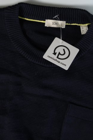 Pánský svetr  Edc By Esprit, Velikost L, Barva Modrá, Cena  145,00 Kč