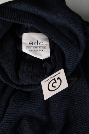 Мъжки пуловер Edc By Esprit, Размер XL, Цвят Син, Цена 11,99 лв.