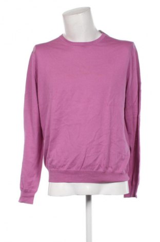 Herrenpullover Faconnable, Größe M, Farbe Lila, Preis 52,79 €