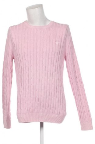 Herrenpullover Gant, Größe XL, Farbe Rosa, Preis 78,49 €