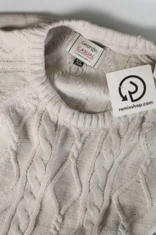 Herrenpullover George, Größe XL, Farbe Grau, Preis 5,99 €