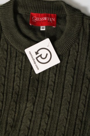 Herrenpullover Giesswein, Größe L, Farbe Grün, Preis € 23,02