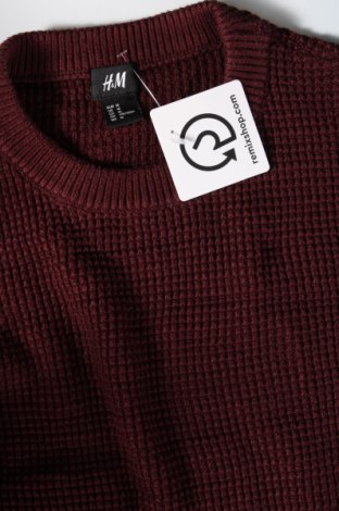 Herrenpullover H&M, Größe M, Farbe Rot, Preis 7,49 €