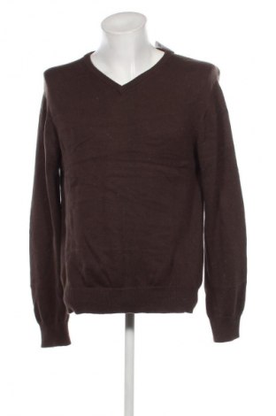 Мъжки пуловер H&M L.O.G.G., Размер L, Цвят Кафяв, Цена 29,00 лв.
